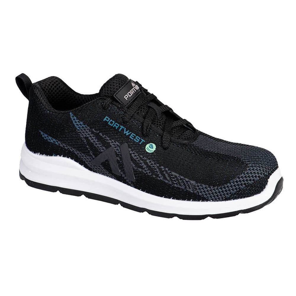 Portwest FC06 FX2 Eco Fly Composite Metal Free Lightweight Safety Trainers S1PS SR FO