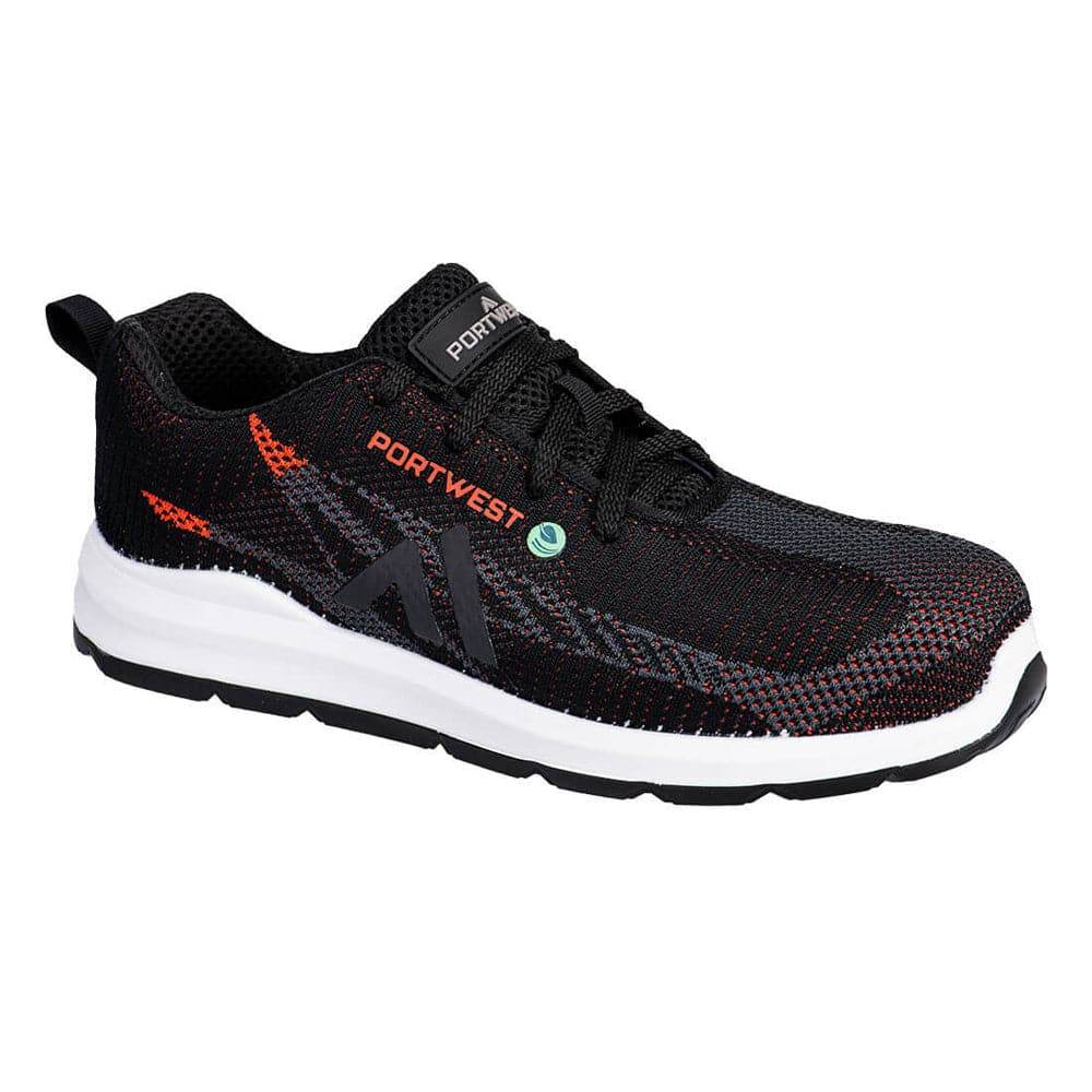 Portwest FC06 FX2 Eco Fly Composite Metal Free Lightweight Safety Trainers S1PS SR FO