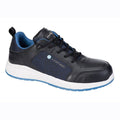 Portwest FC07 FX2 Eco Composite Lightweight Safety Work Safety Trainers S3S SR Black/Blue / Black/Red