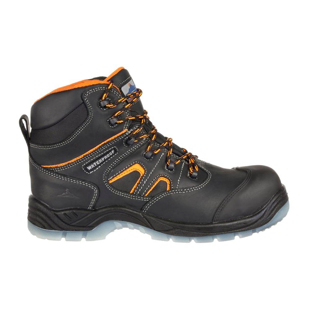 Portwest FC57 Compositelite All Weather Waterproof Safety Work Boot Black