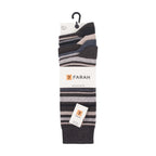 Gentle Grip 5 Pack Mens Patterned Cotton Dress Socks
