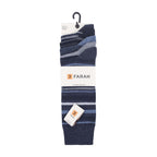 Gentle Grip 5 Pack Mens Patterned Cotton Dress Socks