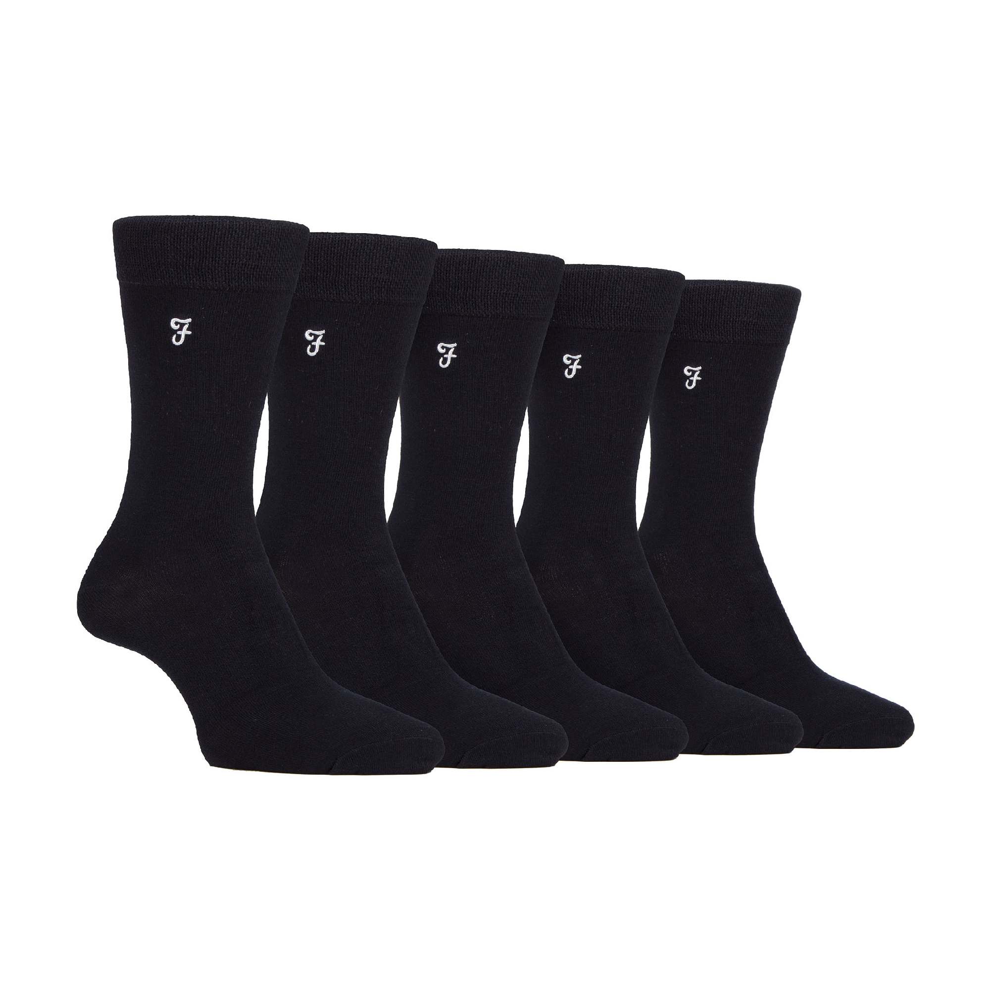 Gentle Grip 5 Pack Mens Bamboo Bright Striped Patterned Socks