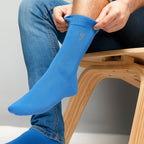 Farah Silver 5 Pack Mens Bamboo Patterned Socks