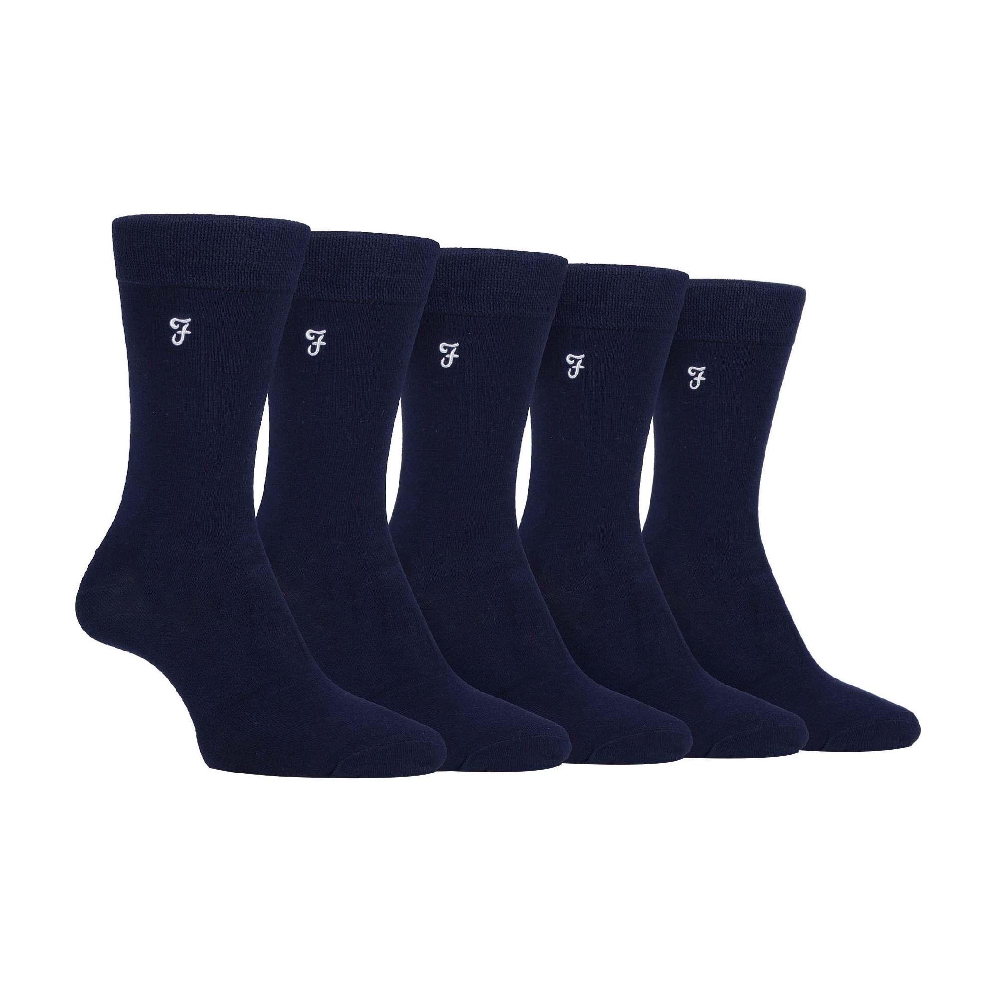 Gentle Grip 5 Pack Mens Bamboo Bright Striped Patterned Socks