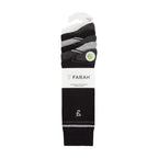 Gentle Grip 5 Pack Mens Bamboo Bright Striped Patterned Socks