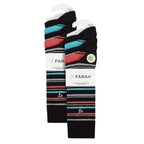 Farah Mens 10 Pair Multi-Pack Bright Bamboo Socks