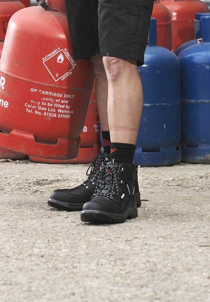 Fort FF100 Know Safety Work Safety Boots Black