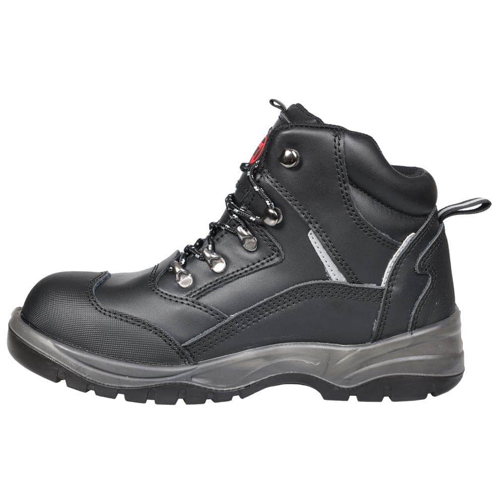 Fort FF100 Know Safety Work Safety Boots Black