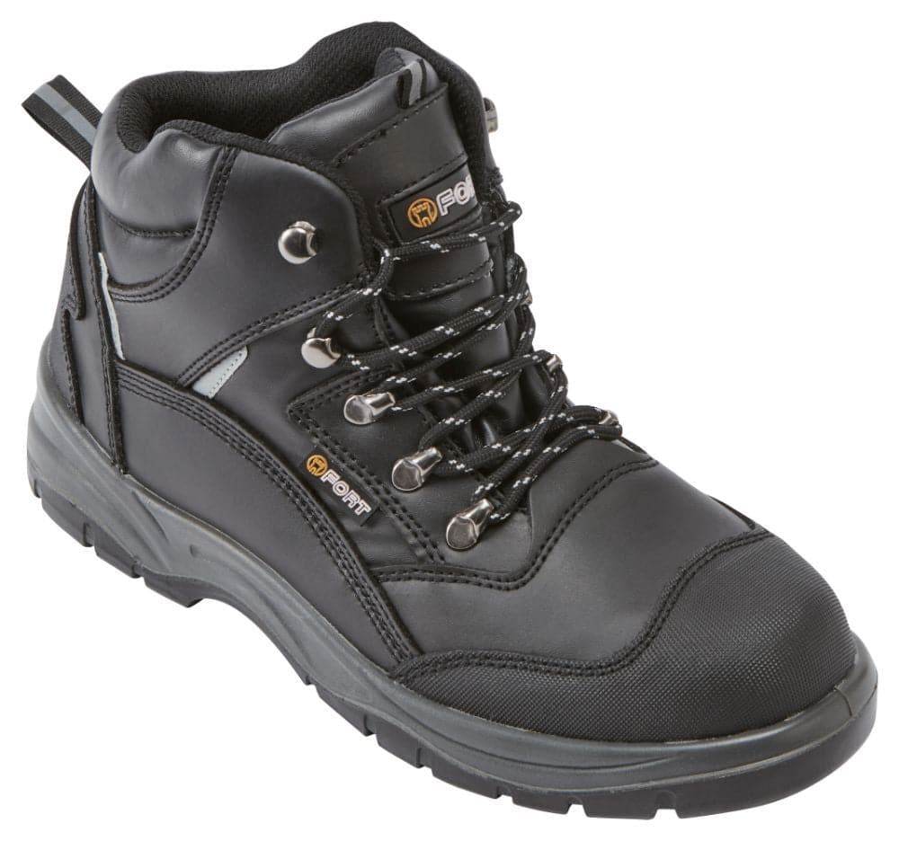 Fort FF100 Know Safety Work Safety Boots Black
