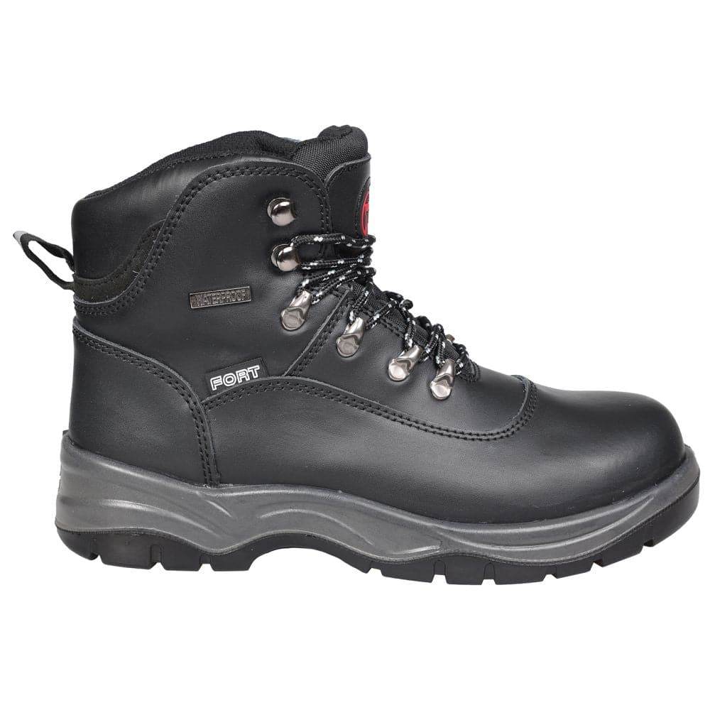 Fort FF102 Toledo Safety Waterproof Work Safety Boots Black