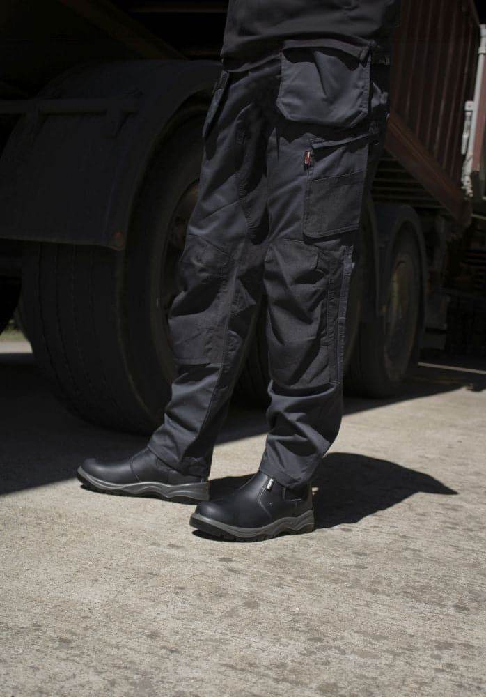 Fort FF103 Nelson Safety Dealer Boots Black / Brown