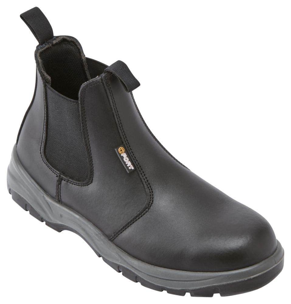 Fort FF103 Nelson Safety Dealer Boots Black / Brown