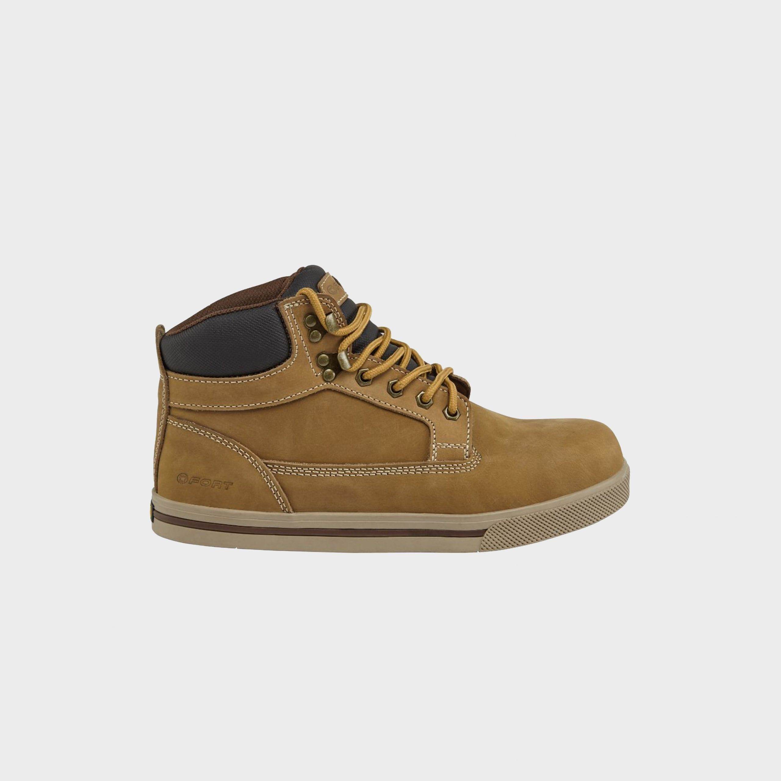 Fort FF110 Compton Hi-Top Safety Work Safety Boots Tan