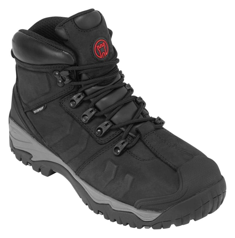 Fort FF112 Deben Waterproof Safety Work Safety Boots Black / Brown