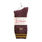 Farah 2 Pack Mens Thick Cotton Chunky Knitted Formal Boot Socks