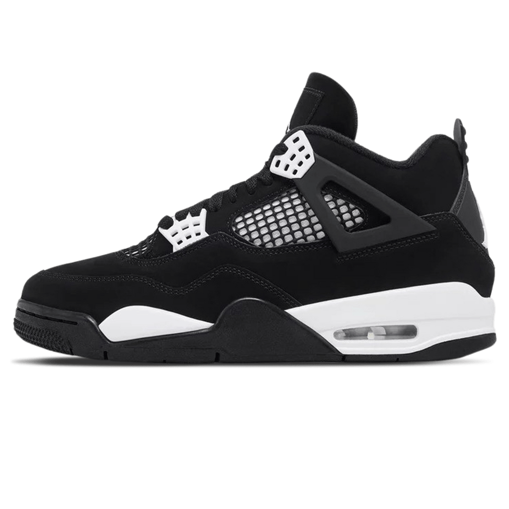 Air Jordan 4 Retro White Thunder trainers main side profile