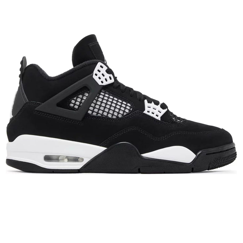 Air Jordan 4 Retro White Thunder trainers alternate side view