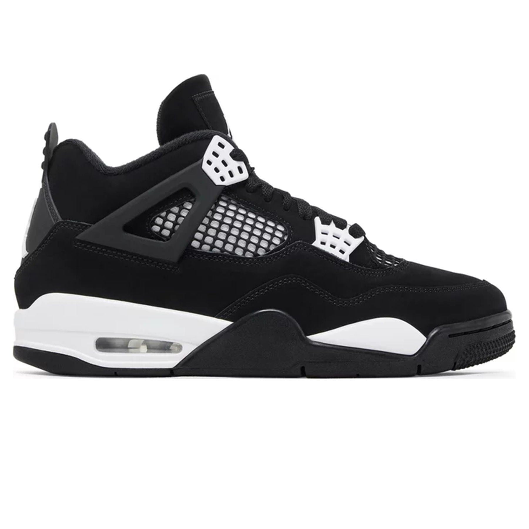 Air Jordan 4 Retro White Thunder trainers alternate side view