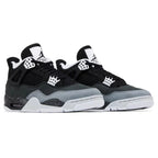 Air Jordan 4 Retro Fear 2024 trainers top view showing laces