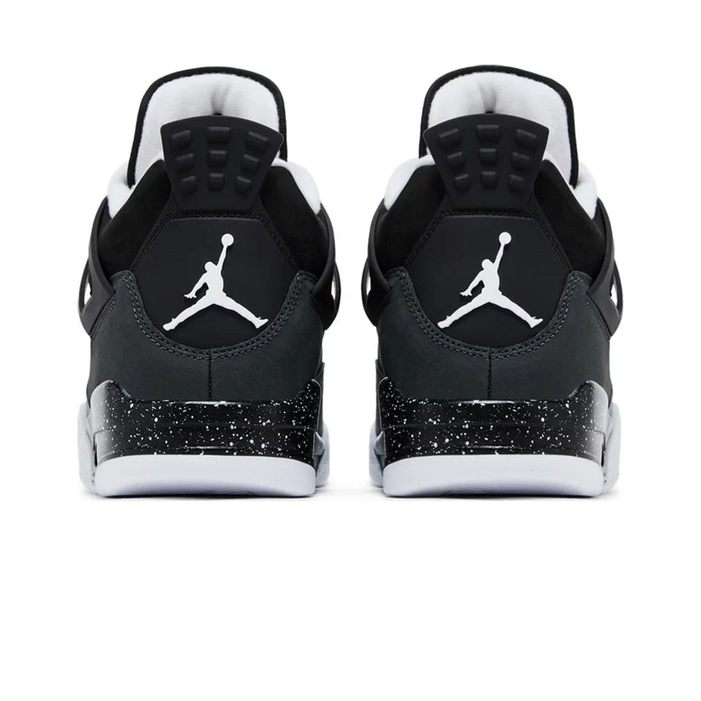 Air Jordan 4 Retro Fear 2024 trainers heel view