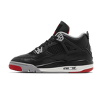 Air Jordan 4 Retro GS Bred Reimagined trainers main side profile