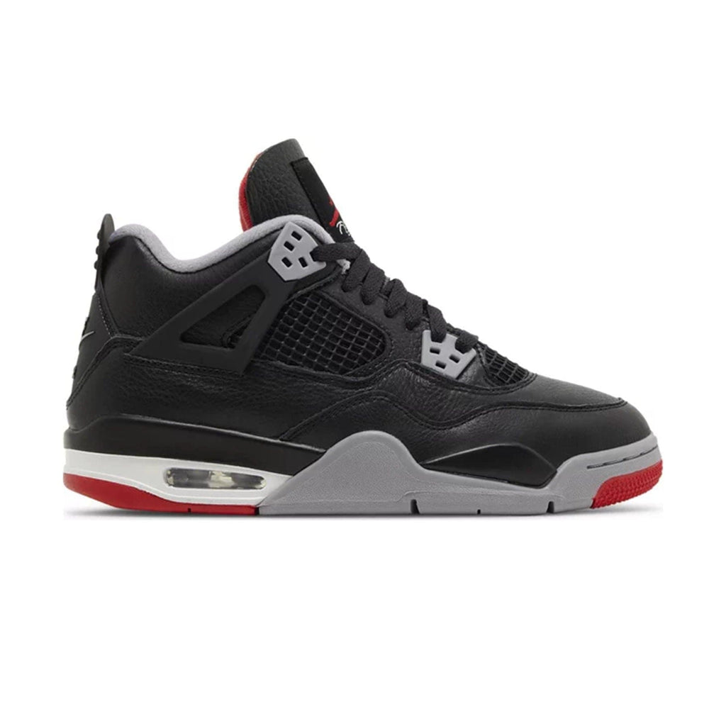 Air Jordan 4 Retro GS Bred Reimagined trainers alternate side view