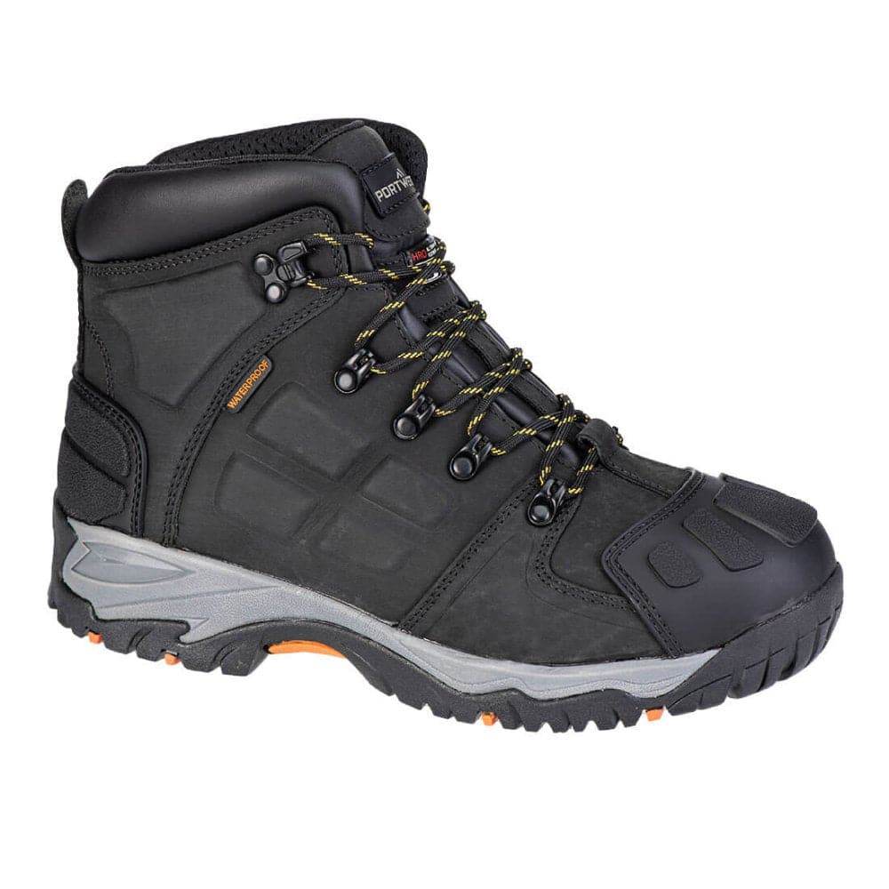 Portwest FT05 Steelite Monsal Safety Boots S3 WR CI HRO SRC Black / Brown