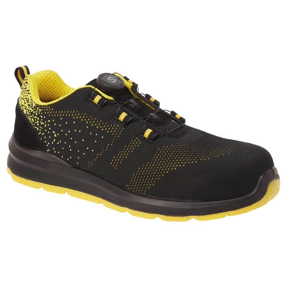Portwest FT08 Compositelite Wire Lace Safety Trainers Knit S1P