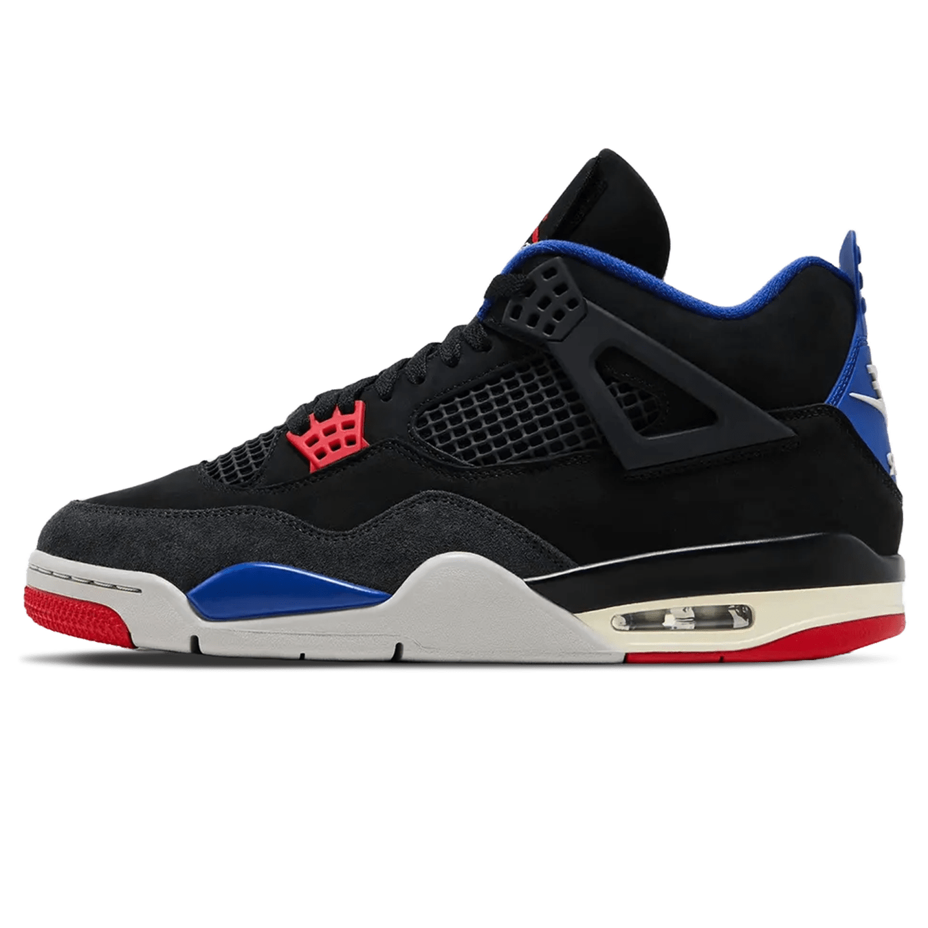 Air Jordan 4 Retro Rare Air White Lettering trainers main side profile
