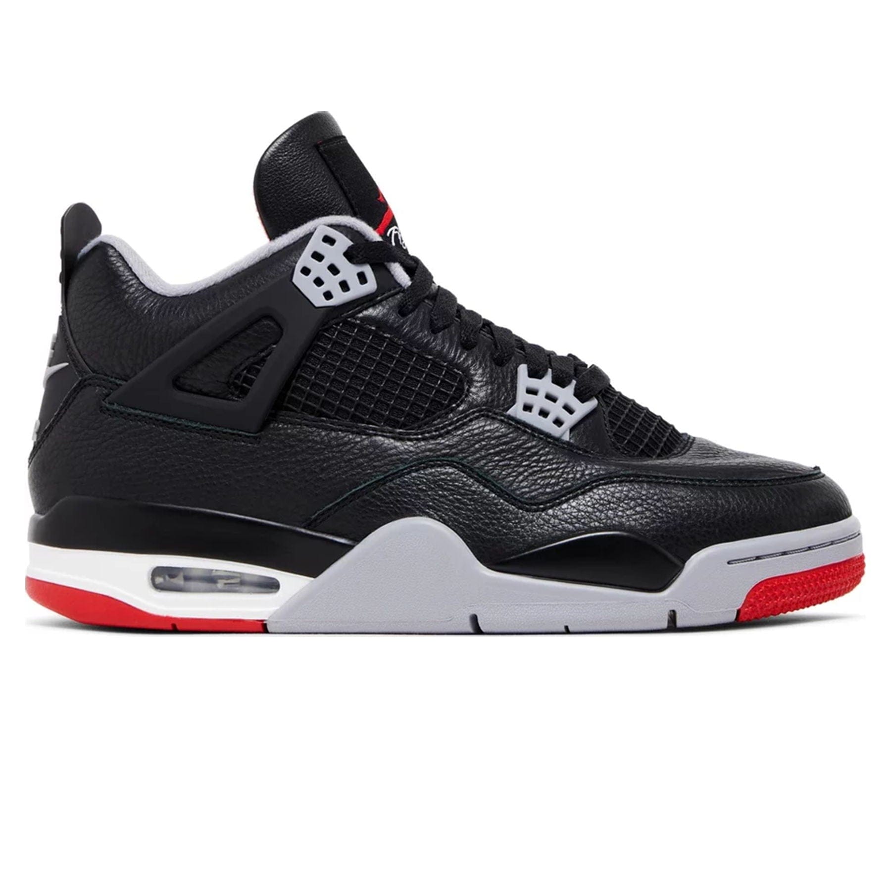 Air Jordan 4 Retro Bred Reimagined trainers alternate side view