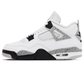 Air Jordan 4 Retro White Cement 2025 trainers main side profile