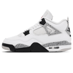 Air Jordan 4 Retro White Cement 2025 trainers main side profile