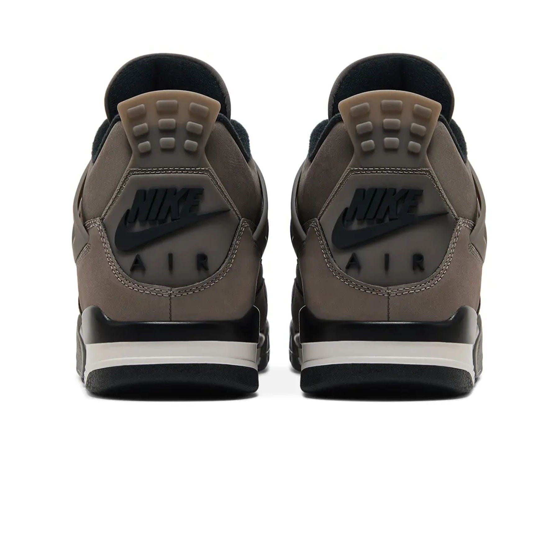 Air Jordan 4 Retro Cave Stone trainers heel view