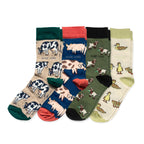 Bare Kind Farm Rainbow Bundle of 4 Bamboo Sock Set