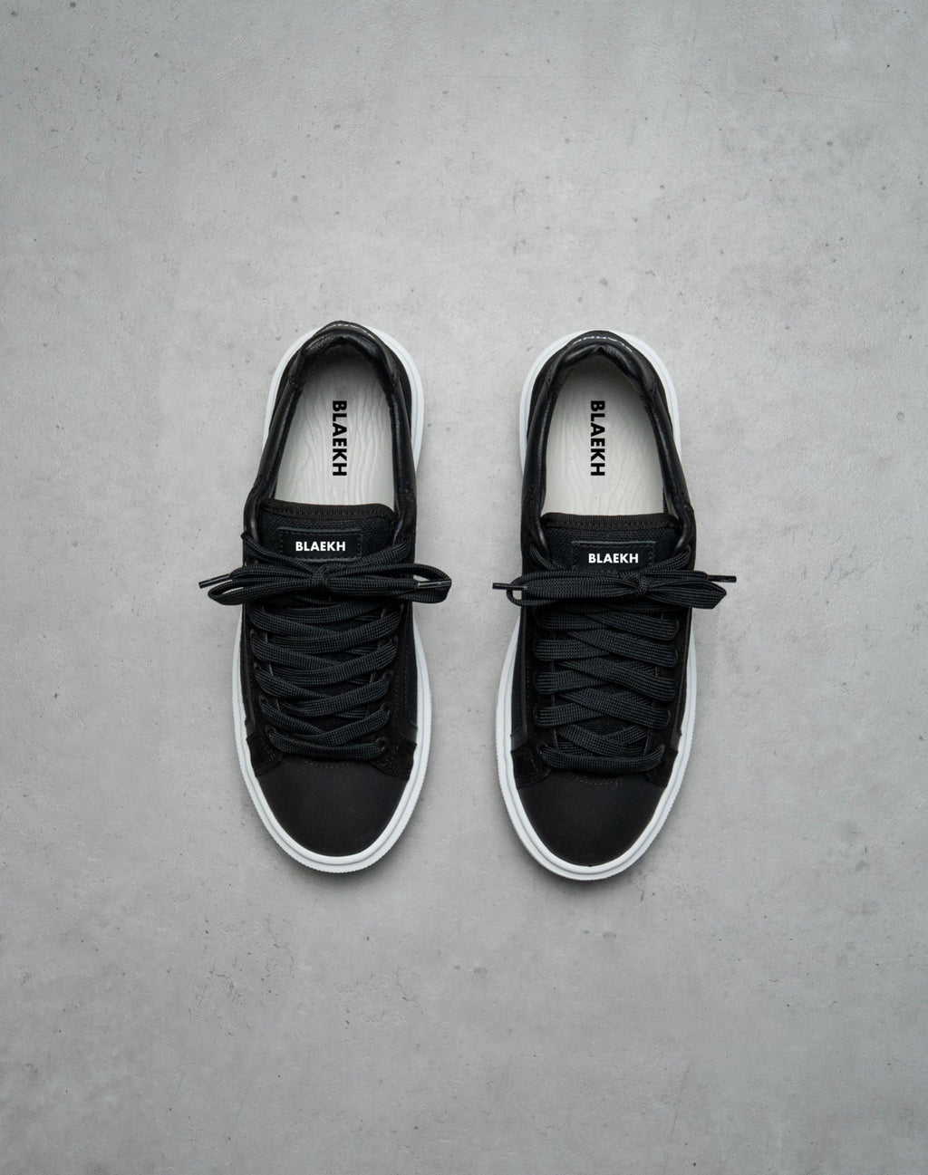 Blaekh Staple Black Trainers