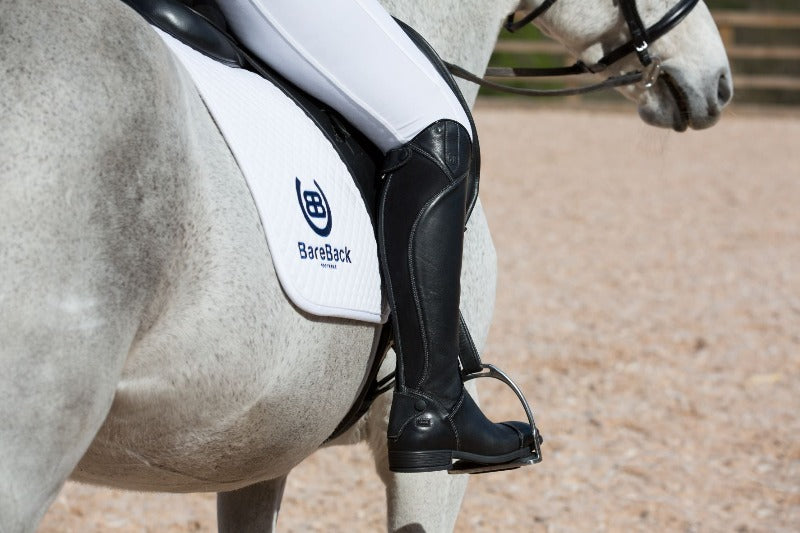 Bareback Footwear Georgia Long Riding Boots Black