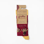 Bare Kind Save the Giraffes Bamboo Socks