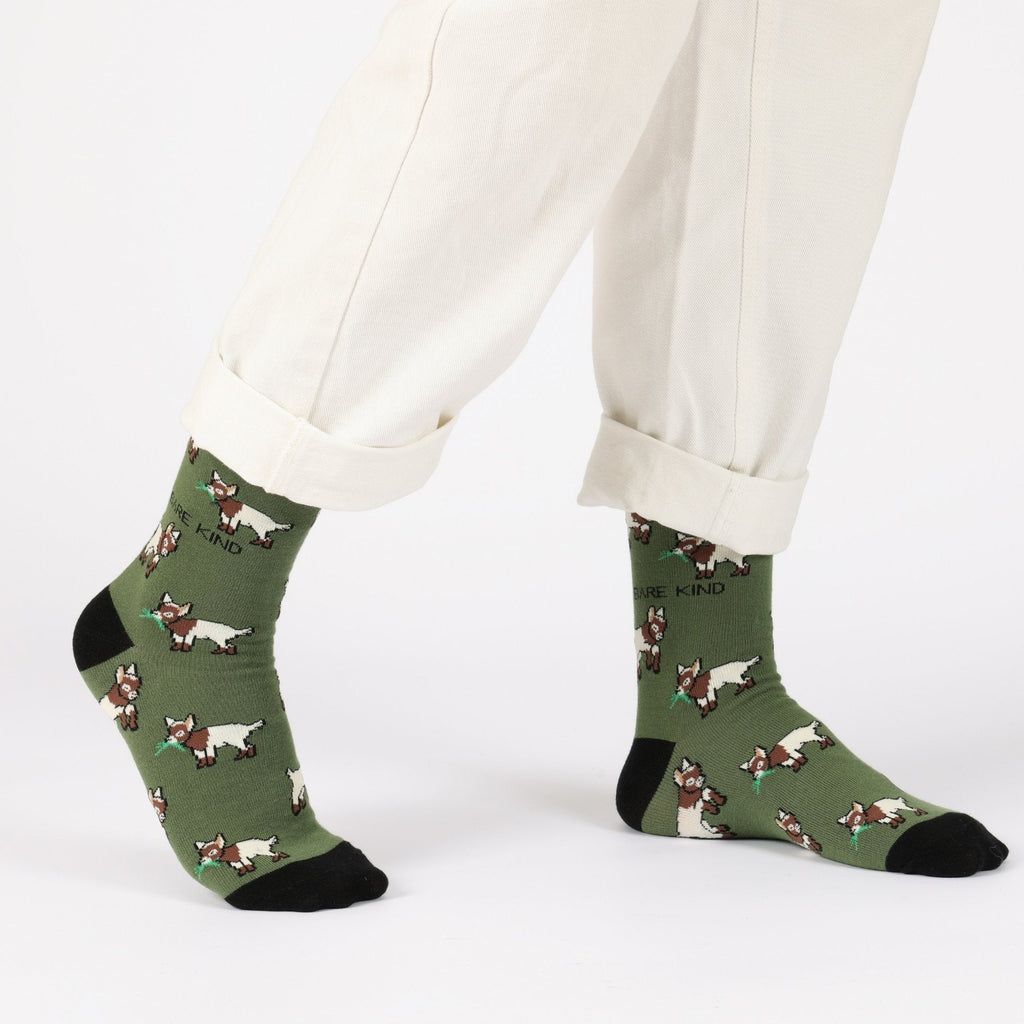 Bare Kind Save the Goats Bamboo Socks