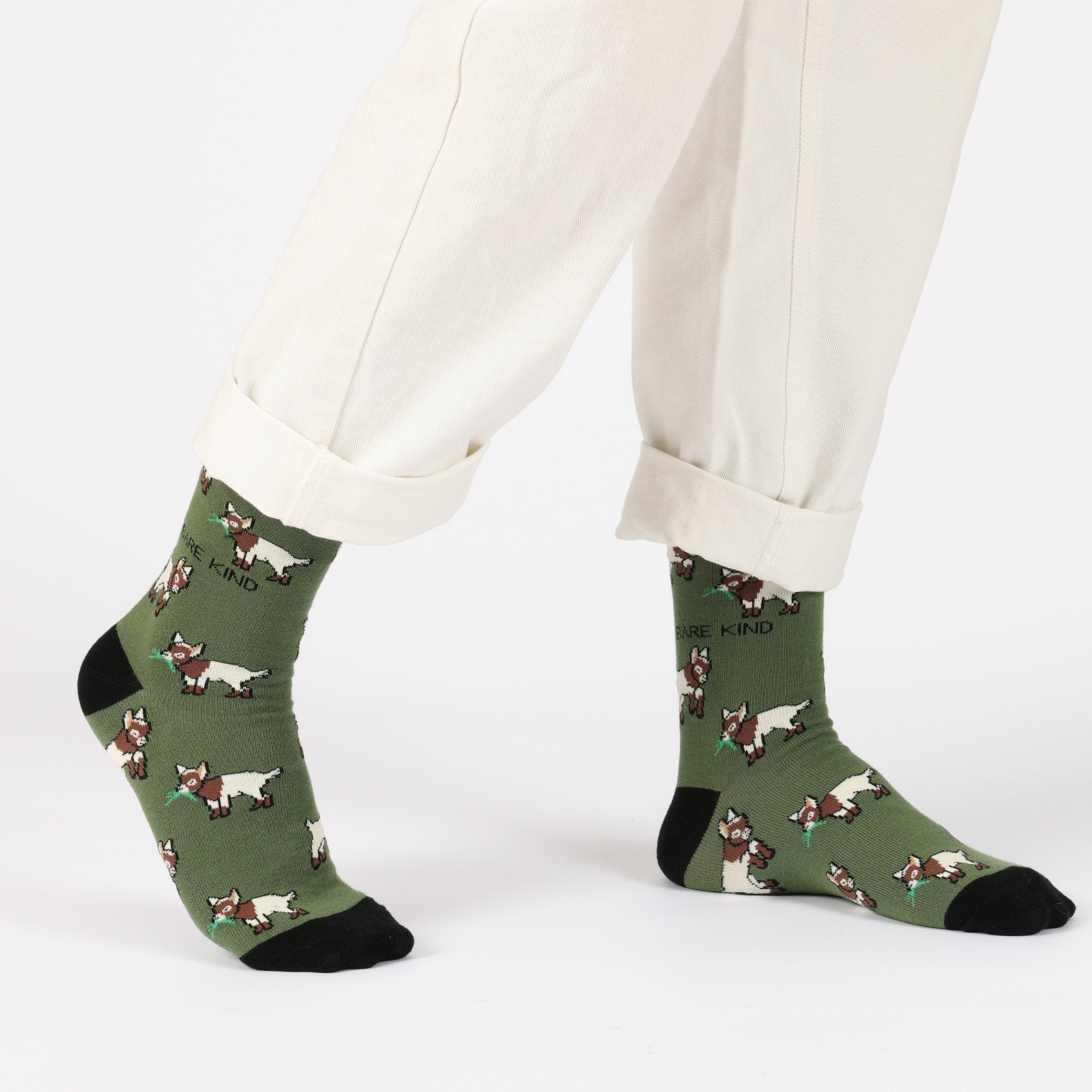 Bare Kind Save the Goats Bamboo Socks