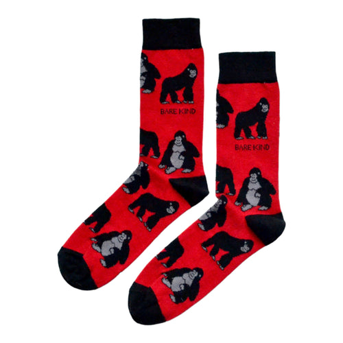 Bare Kind Save the Gorillas Bamboo Socks