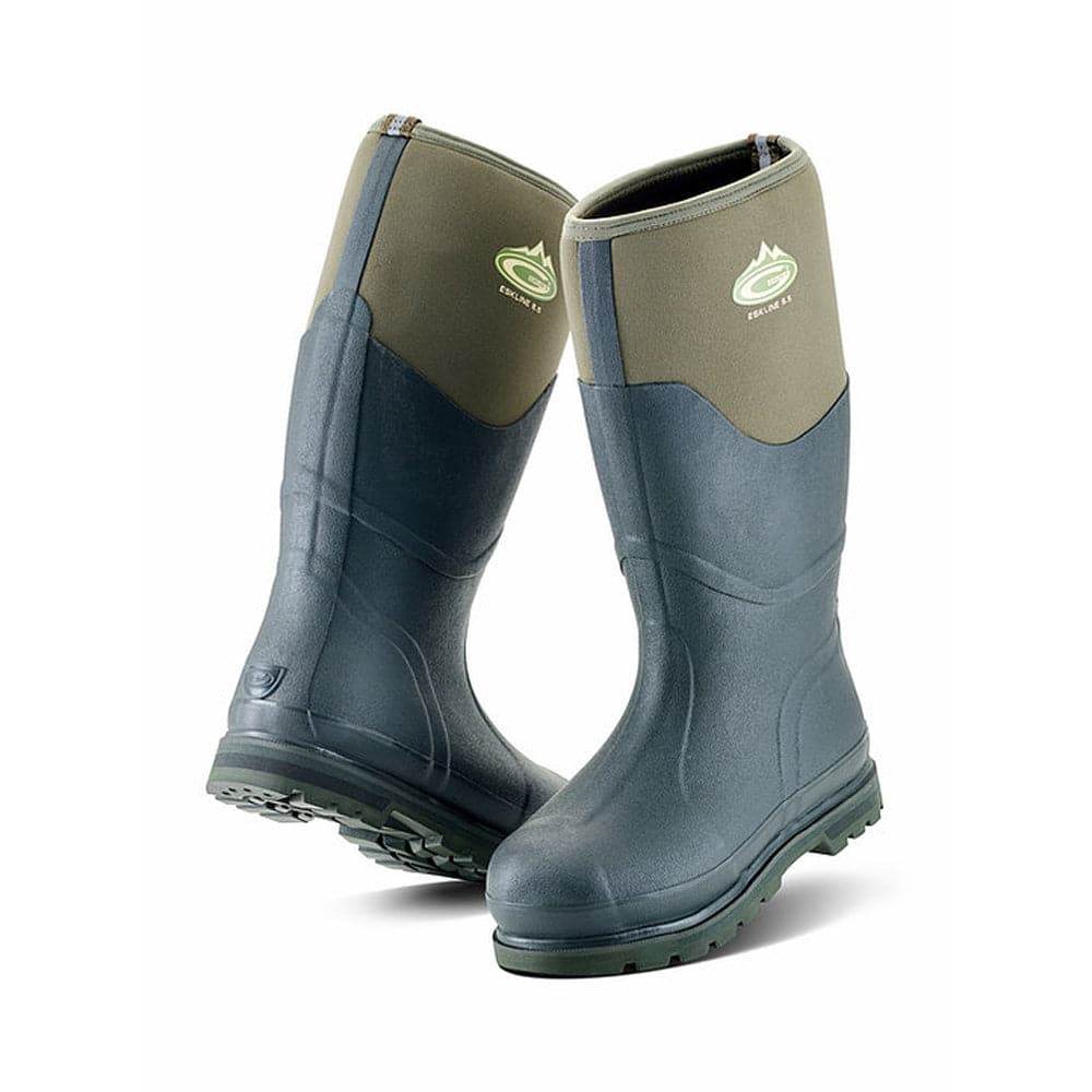 Grubs Eskline 8.5 Agricultural Farm Ellington Welly Boot Thermal Rated Neoprene Green
