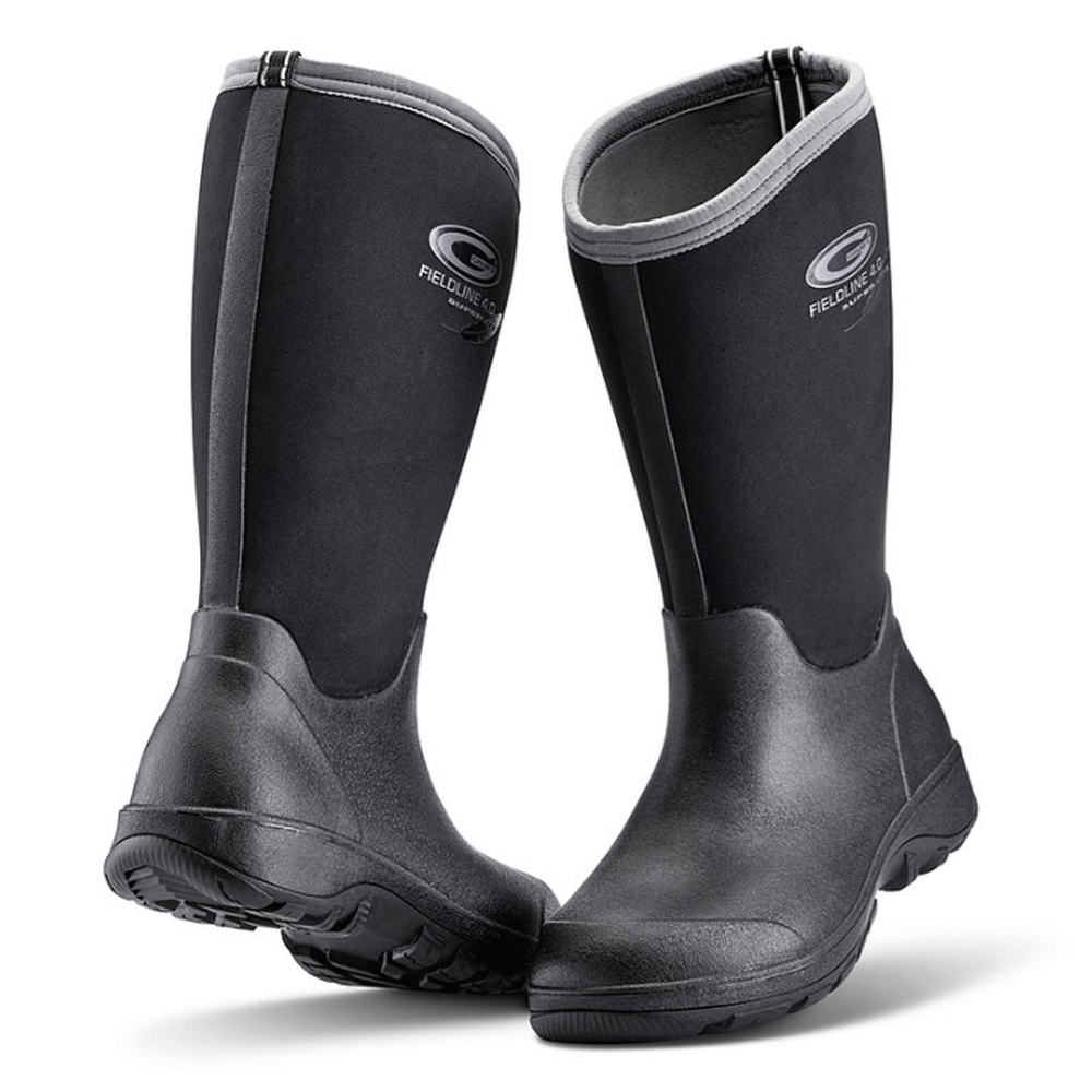 Grubs Fieldline 4.0 Insulated Waterproof Wellington Boots Black / Olive
