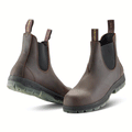 Grubs Fury Safety Water-Repellent Composite Toe Cap Work Dealer Boots Mahogany / Tan