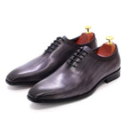 Mens Genuine Leather Oxford Dress Shoes