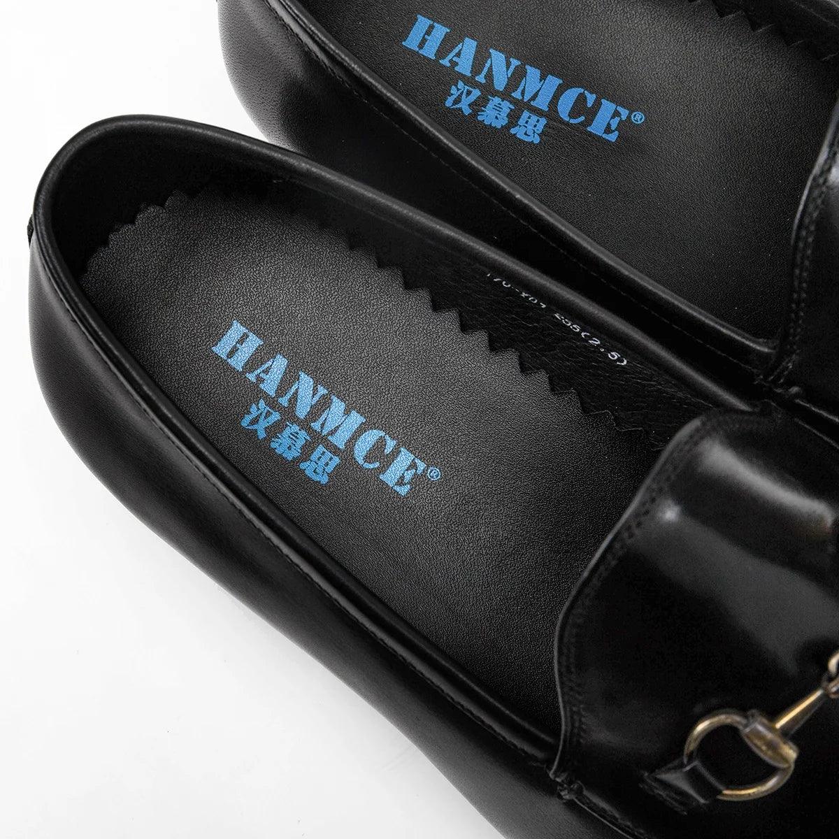 Mens Genuine Leather Dress Loafers