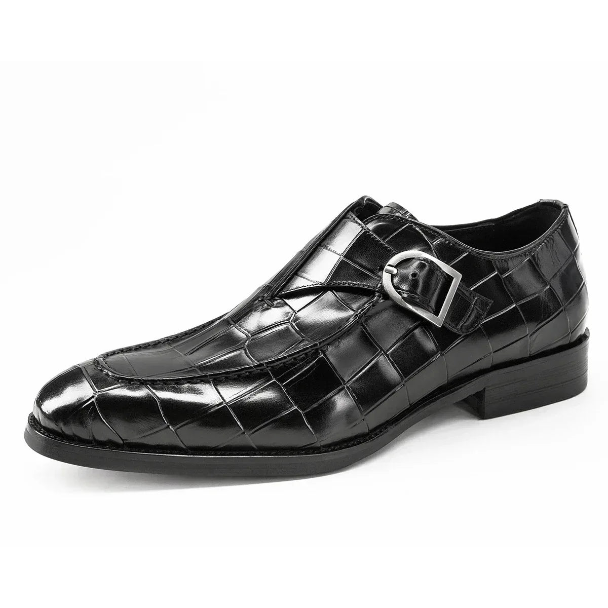 Mens Genuine Leather Lace Up Business Shoes