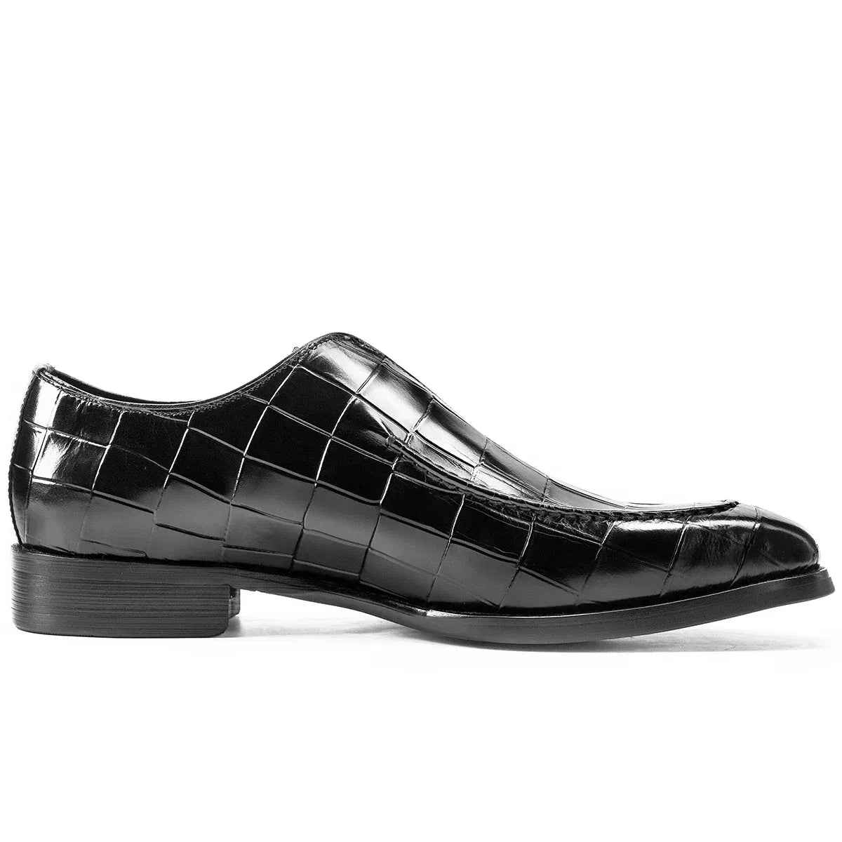 Mens Genuine Leather Lace Up Business Shoes