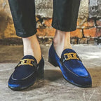 Mens Corduroy Slip On Loafers Sizes 38-48