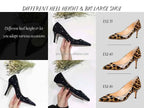 Womens Pointed Toe High Heel Office Dress Shoes